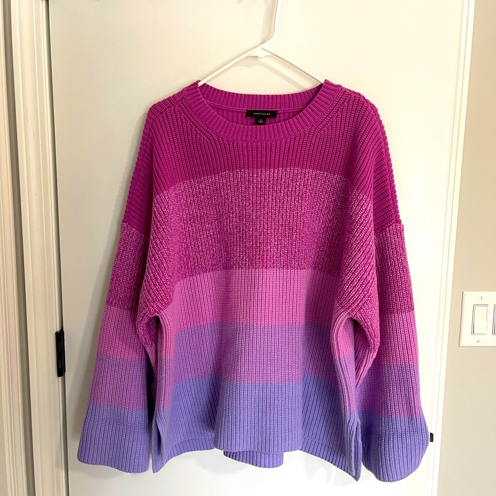 Colorblock sweater